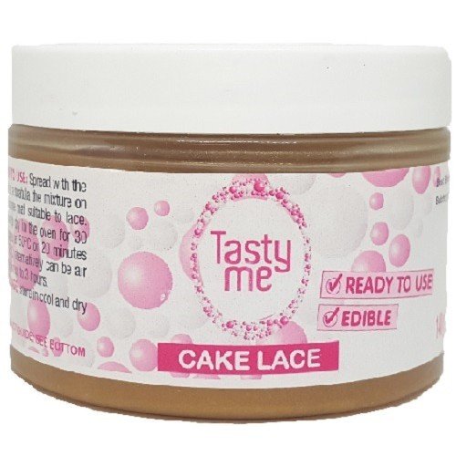 Essbare Spitze - Cake Lace, Gold 140g direkt verwendbar